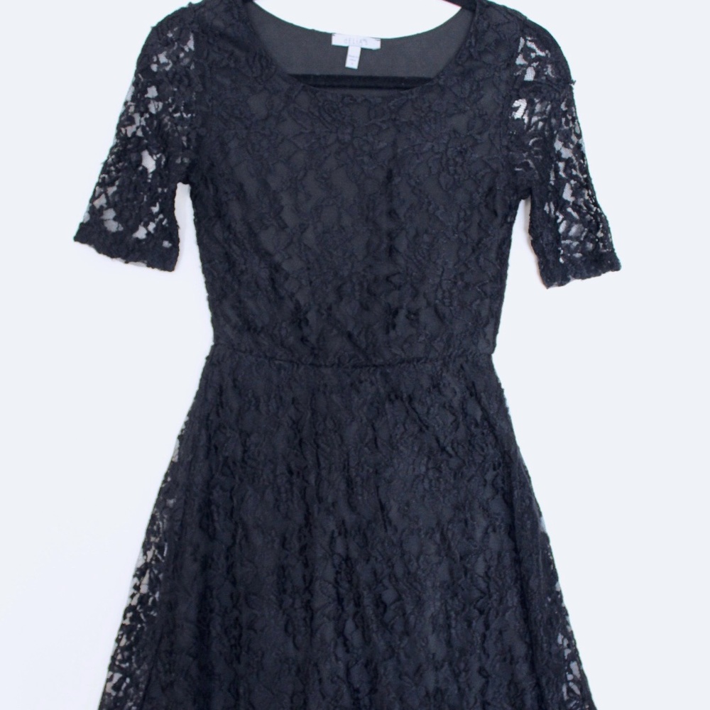 Black Lace Dress